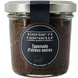 Tapenade d'olive noires 90g