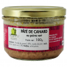 Pâté de canard au poivre vert