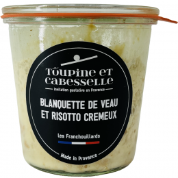 Blanquette de veau et risotto crémeux