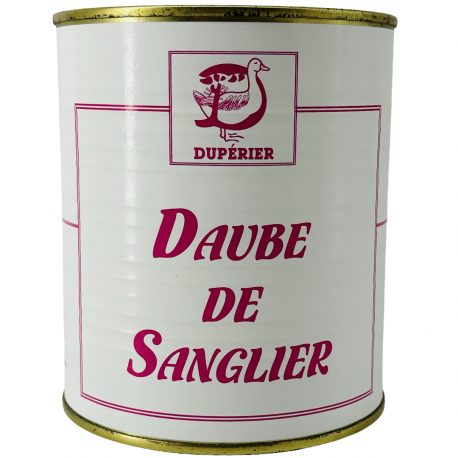 Daube de sanglier au vin de Tursan