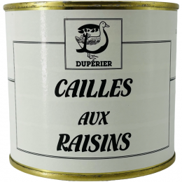 Cailles aux raisins