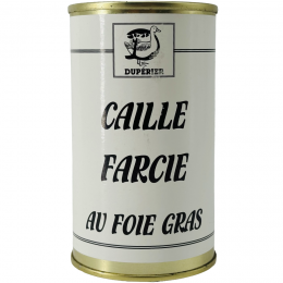 Caille farcie au foie gras