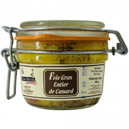 Foie gras de canard entier 140g Moulié