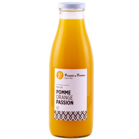 Jus pomme orange passion