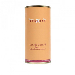 Cou de canard farci au foie gras Arnabar 500g