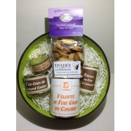 Boîte à chapeau "foie gras"