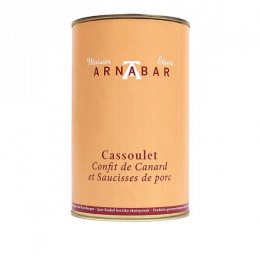 Cassoulet 2/3 personnes avec canard et porc